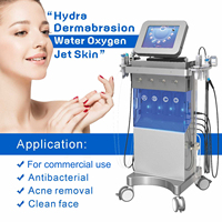 Appareil de Soin Beauté 11-en-1 Hydra Beauty pour Nettoyage Facial avec Infusion d'Oxygène et Exfoliation Douce