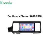 Radio Multimedia con GPS Android de 9.5 Pulgadas para Honda Elysion 2016-2018, Reproductor de DVD con Navegación, Android Auto, Carplay, 4G y WIFI