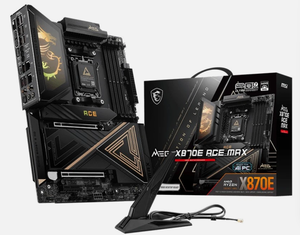 Para la placa base MEG X870E, el zócalo AM5 ATX es compatible con procesadores AMD Ryzen serie 7000, garantiza rendimiento y compatibilidad. D - Product Image 1