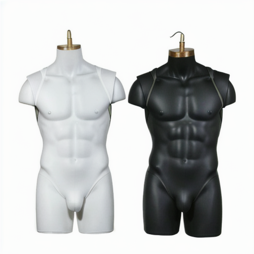 Mannequin De Présentation à Suspendre Pour Vêtements - Blanc, 68 Cm, Pour Maillots De Bain, Sous-vêtements