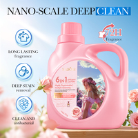 Détergent à lessive SADOER en marque propre, lavande, antibactérien, détachant pour sous-vêtements et vêtements, grande capacité 2KG