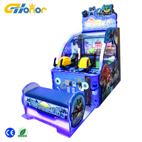 G-Honor Máquina de Tiro Electrónica para Dos Jugadores, Juego de Tiro con Bolas, Máquina de Tiro al Blanco para Centros Comerciales, Potencia de 500W, Personalizable