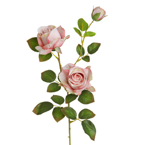 ดอกกุหลาบประดิษฐ์ ยี่ห้อ Yihua Floral Art รุ่น Alice Rose ทำจากผ้าไหม ขนาด 82 ซม. สำหรับตกแต่งบ้าน - Product Image 5