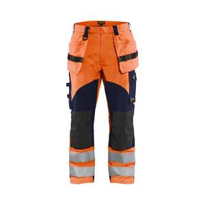 BLAKLADER - 158915135389D120 Pantalones inherentes multinorm Naranja/Azul marino-EAN 7330509721124 ROPA DE TRABAJO RESISTENTE A LLAMAS - Product Image 1