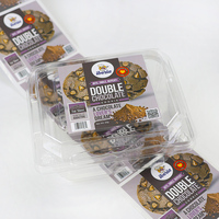 Étiquette d'emballage de sceau à longue bande personnalisée pâte auto-adhésive faisant bande de ceinture de biscuit boîte à gâteau autocollants d'étanchéité décoratifs