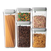 Ensemble de boîtes de rangement pour réfrigérateur, pot de stockage des aliments avec couvercles, offre spéciale