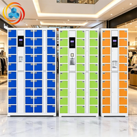 TALONGJ Yicun Casiers à bagages électroniques intelligents personnalisés pour hôtels en plein air, reconnaissance faciale, code PIN, empreinte digitale, montage mural/sur pied