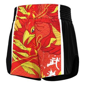 Shorts de Muay Thai Red Phoenix légers et durables pour le kickboxing, le MMA et le Muay Thai - Product Image 2
