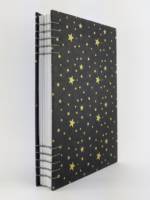 LABON – carnet de croquis personnalisé avec imprimé d'étoiles, Journal vierge fait à la main, point coptique