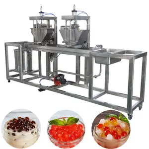 Snelle En Nauwkeurige Boba Thee Popping Machine Parel Melk Thee Bal Productiemachine