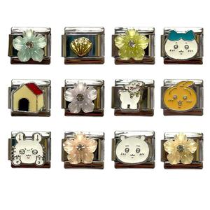 Abalorio italiano DIY para pulsera modular, estilo serie gato, cadena de ensamblaje personalizada, joyería de moda con dijes - Product Image 2