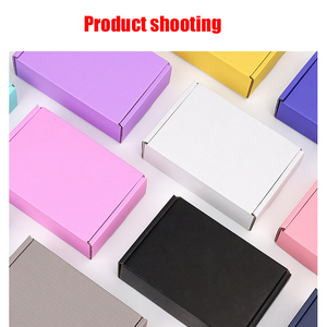 Caixas de Envio Rígidas Recicláveis com Logotipo Personalizado em Relevo, Laminação Fosca com Revestimento UV, para Pequenas Empresas, em Papelão Ondulado. - Product Image 4