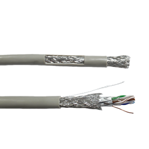 Câble Réseau Blindé Cat6 SFTP <span class=keywords><strong>Prix</strong></span> Usine 24AWG Cuivre Sans Oxygène CCA CCS 250MHz Faible Latence Gaming Résistant aux Interférences Électromagnétiques 100m - Product Image 5
