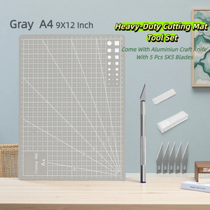 Tự làm việc nghệ thuật cắt sở thích Stencil scrapbooking A4 Kit Tự Chữa Bệnh may Mat & exacto dao chính xác khắc làm bằng nhựa - Product Image 2