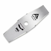 Lame de désherbage droite en acier blanc Tuoyue de 305 mm (12 pouces) pour tondeuse à gazon