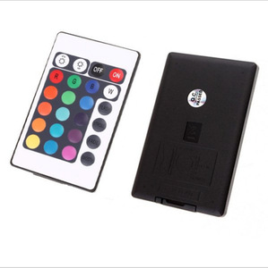 DC 12V 2835 5050 tira de luz LED caja de Control atenuador 24 teclas IR inalámbrico <span class=keywords><strong>Mini</strong></span> RGB control remoto - Product Image 2