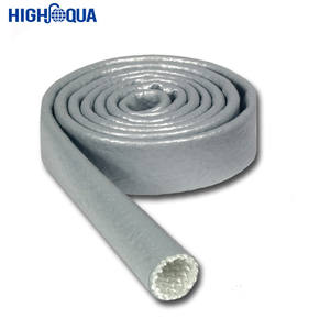 À prova de fogo/Resistente Ao calor Luva de Borracha De Silicone Revestido De Fibra De Vidro de Fogo Luva - Product Image 6