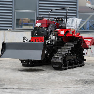 Cultivateur rotatif 25HP Tracteur à chenilles multifonctionnel à chenilles avec motoculteur rotatif automatique - Product Image 2