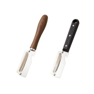 Couteau à canne à sucre avec manche en <span class=keywords><strong>bois</strong></span> et lame en acier inoxydable - un outil deux-en-un pour peler les ananas et trancher les asperges. - Product Image 1