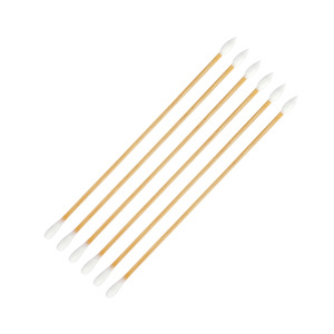 Bonson Cotton Swabs 6 Inch Double <b>Pointed</b> Bamboo Stick Makeup <b>Remover</b> Cleaning <b>Tools</b> For DIY Beauty Care - Product Image 5