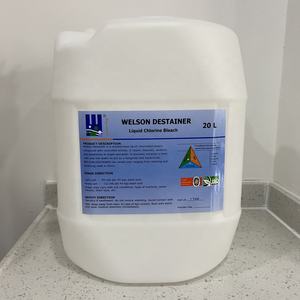 Welson Destainer est un blanchissant liquide concentré au chlore adapté à tous les textiles blancs, en chanvre, en coton et mélangés des hôtels. - Product Image 3