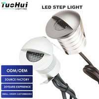 Allée de jardin de paysage extérieur de haute qualité Footstep3W DC12V/24V D40 petite lampe souterraine à LED enterrée