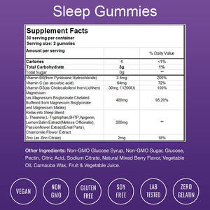 Gomas <span class=keywords><strong>de</strong></span> glicinato <span class=keywords><strong>de</strong></span> magnesio <span class=keywords><strong>de</strong></span> fábrica CGMP <span class=keywords><strong>para</strong></span> adultos y niños gomitas <span class=keywords><strong>de</strong></span> sueño sin azúcar <span class=keywords><strong>para</strong></span> dormir relajación <span class=keywords><strong>suplemento</strong></span> <span class=keywords><strong>de</strong></span> sueño - Product Image 4