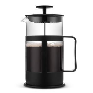 High Quality Coffee Equipment Coffee Pot European Style 304 Stainless Steel Filter Hot Sale Plastic French Press Pot