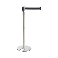 Système de ceinture de contrôle de Queue, barrière de support de ceinture empilable