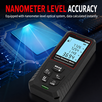 Télémètre laser portable 120 m avec mesure de surface et de volume pour la construction, la rénovation et l'ingénierie