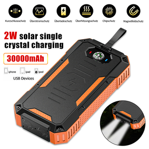 Draadloze opvouwbare waterdichte powerbank op zonne-energie 30000mAh Micro USB snelladen PD QC3.0 voor laptop - Product Image 4