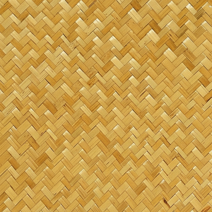 Tapis assorti en bambou naturel, matelas tissé - Product Image 1