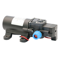 Pompa Air Diafragma Self-Priming Mikro Desun 12V 24V 60W 5L/Menit dengan Saklar Cerdas Tekanan Tinggi untuk Industri Otomotif