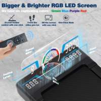 Equipo de gimnasio profesional, cinta de correr plegable eléctrica, almohadilla para caminar inteligente, Mini cinta de correr de escritorio para uso doméstico