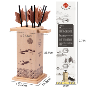 Traditional Tossing Pot Arrow Toy Throwing Pot Game Set Competition Game Wooden Other Educational Toy for <b>Physical</b> Exercise - Product Image 5