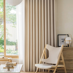 2024 brocart <span class=keywords><strong>Satin</strong></span> rideaux Faux soie fenêtre rideaux isolation thermique rideaux occultants pour chambre et salon Style moderne - Product Image 4