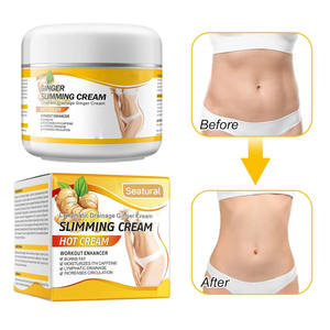 Crema adelgazante caliente Jengibre Quema grasa Pérdida de peso Crema quemagrasas de cuerpo completo para el vientre, perfecta para la celulitis, calmante - Product Image 6