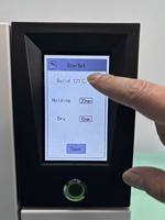 Stérilisateur à vapeur de table en acier inoxydable de classe B de haute qualité 18L/23L, autoclaves de laboratoire et dentaires avec contrôle par écran tactile, garantie 3 ans