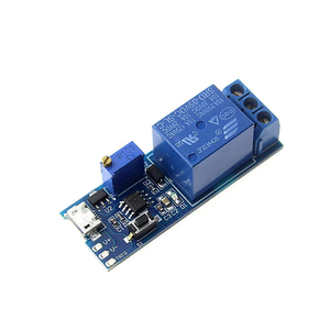 สวิตซ์แบบทริกเกอร์สำหรับ DC 5V, โมดูลควบคุมเวลาล่าช้าสามารถปรับได้สวิตช์ควบคุมการหน่วงเวลากว้างรีเลย์ - Product Image 2