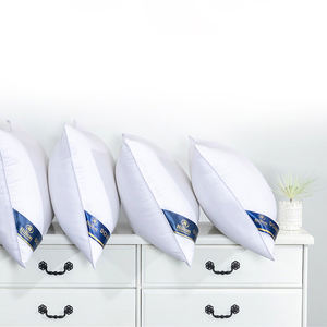 Maschinenwaschbare Flauschige Luxus Hilton Hotel Kopfkissen mit Daunenalternativer Mikrofaserfüllung zur Nackenstützung - Product Image 4