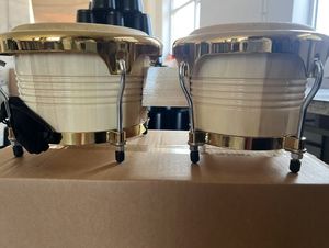 <span class=keywords><strong>Bongo</strong></span> Drum Instrumentos de percusión Instrumentos musicales Modelos calientes Fábrica al por mayor Se puede personalizar el logotipo 7 + 9 pulgadas - Product Image 4