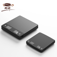 Balance de cuisine électronique portable Sifei Mini en acier inoxydable avec écran LCD, design antidérapant et diffusion audio pour café