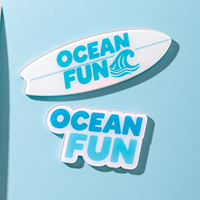 Imanes Acrílicos Resistentes a la Intemperie para Publicidad Exterior - Impresión UV Personalizada con Logotipo, Paquete Multipieza, Duraderos