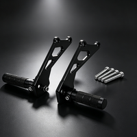 Repose-pieds arrière en aluminium CNC pour vélos électriques, pièces pour Surron