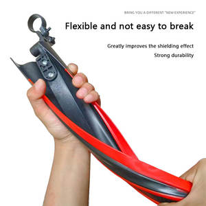 Garde-boue réglable pour vélo de route et VTT Garde-boue en plastique Lowrider coloré pliable de 29 pouces Garde-boue personnalisé de 28 pouces - Product Image 3