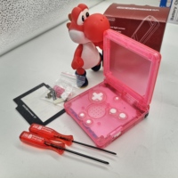Gameboy Advance Sp – nouveau boîtier transparent, coque pour Nintendo Gameboy Advance SP/GBA SP, pièce de réparation
