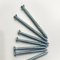 TORX Slot C1022 Seng Berlapis Hi-Low Benang Papan Semen Beton Ulir