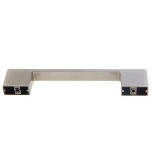 Tirador de Gabinete de Aleación de Aluminio de 96 mm, Negro Cepillado, Diseño Moderno, Forma de Barra, Duradero - Product Image 2