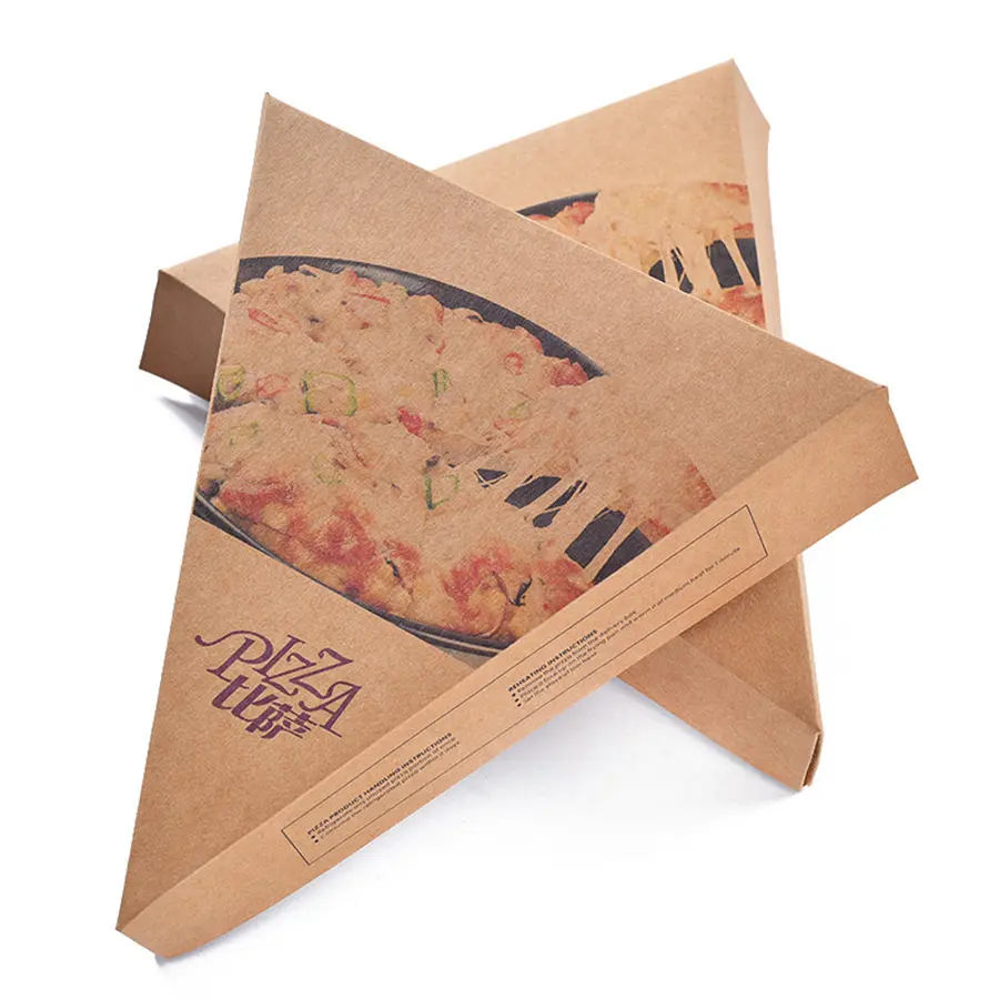 High Quality Triangle Pizza Box Biodegradable Pizza Box Wholesale Cheap Pizza Box For Sale