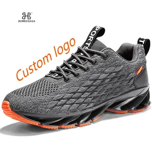 Fabricação personalizada sapatos esportivos masculinos, tênis de corrida pikolinos, tênis feminino usado, estoque